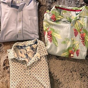 Men’s Tommy Bahama Shirts (M/L (LS))